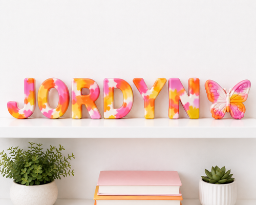 Color My Name™ | Personalized Tie-Dye Name Crayons
